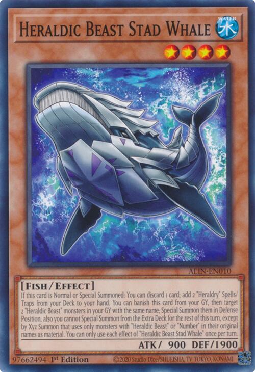 Heraldic Beast Stad Whale [ALIN-EN010] Common | Exor Games Dartmouth