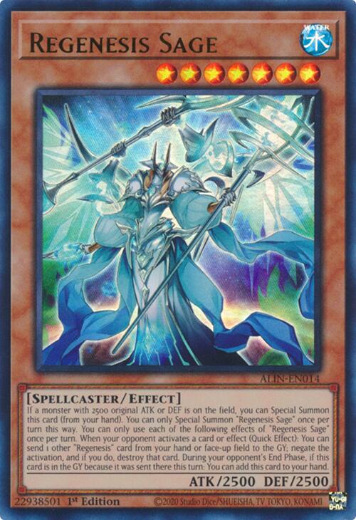 Regenesis Sage [ALIN-EN014] Ultra Rare | Exor Games Dartmouth