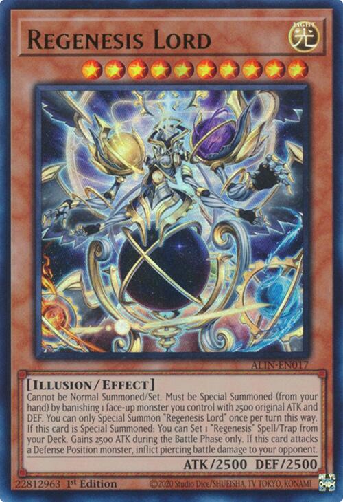Regenesis Lord [ALIN-EN017] Ultra Rare | Exor Games Dartmouth