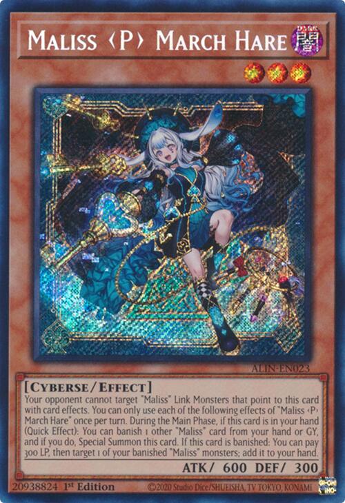 Maliss P March Hare [ALIN-EN023] Secret Rare | Exor Games Dartmouth