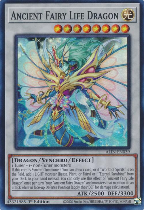 Ancient Fairy Life Dragon [ALIN-EN039] Super Rare | Exor Games Dartmouth