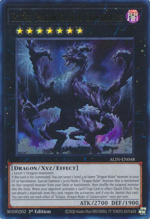 Eclipse, Dragon Ruler of Catastrophes [ALIN-EN048] Ultra Rare | Exor Games Dartmouth