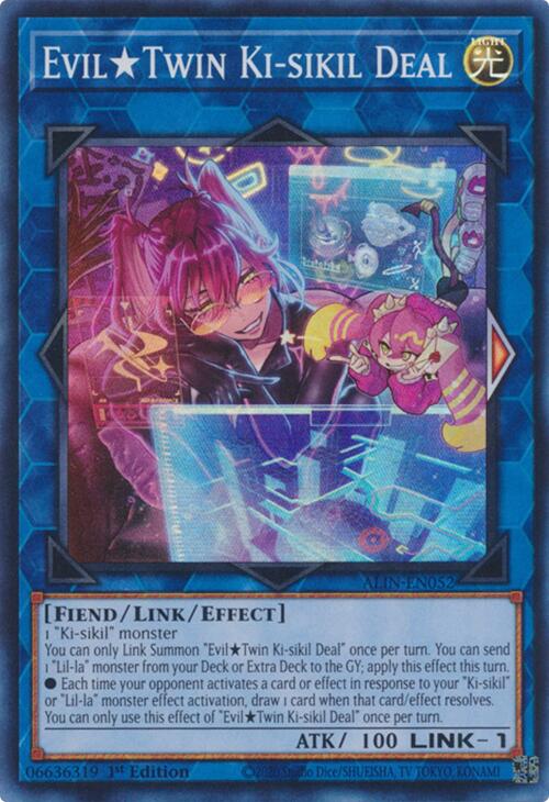 Evil Twin Ki-sikil Deal [ALIN-EN052] Super Rare | Exor Games Dartmouth