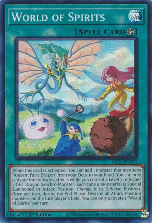 World of Spirits [ALIN-EN055] Super Rare | Exor Games Dartmouth