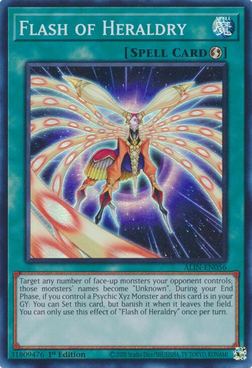 Flash of Heraldry [ALIN-EN056] Super Rare | Exor Games Dartmouth