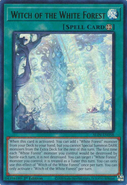 Witch of the White Forest [ALIN-EN058] Ultra Rare | Exor Games Dartmouth