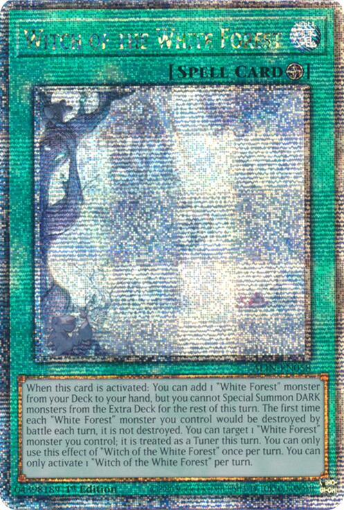 Witch of the White Forest [ALIN-EN058] Quarter Century Secret Rare | Exor Games Dartmouth