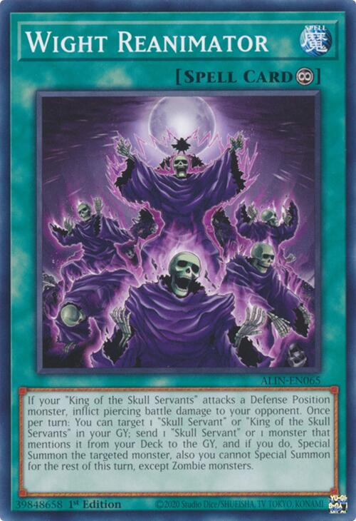 Wight Reanimator [ALIN-EN065] Common | Exor Games Dartmouth