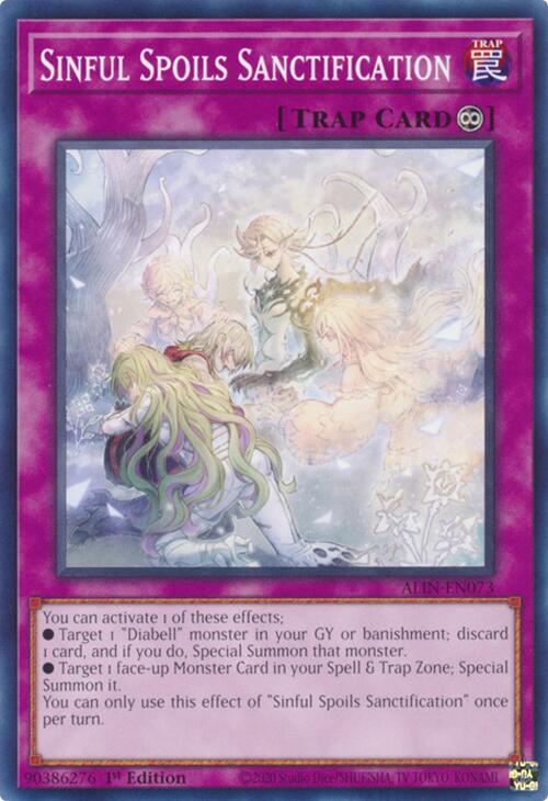 Sinful Spoils Sanctification [ALIN-EN073] Common | Exor Games Dartmouth