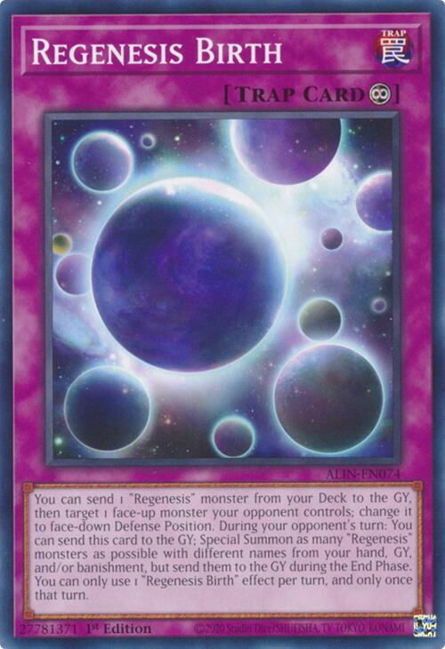 Regenesis Birth [ALIN-EN074] Common | Exor Games Dartmouth