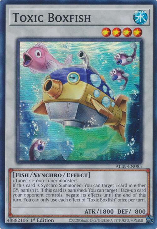 Toxic Boxfish [ALIN-EN085] Super Rare | Exor Games Dartmouth