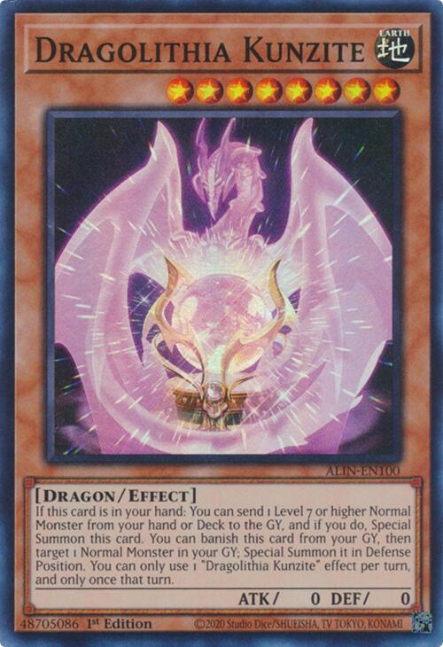 Dragolithia Kunzite [ALIN-EN100] Super Rare | Exor Games Dartmouth