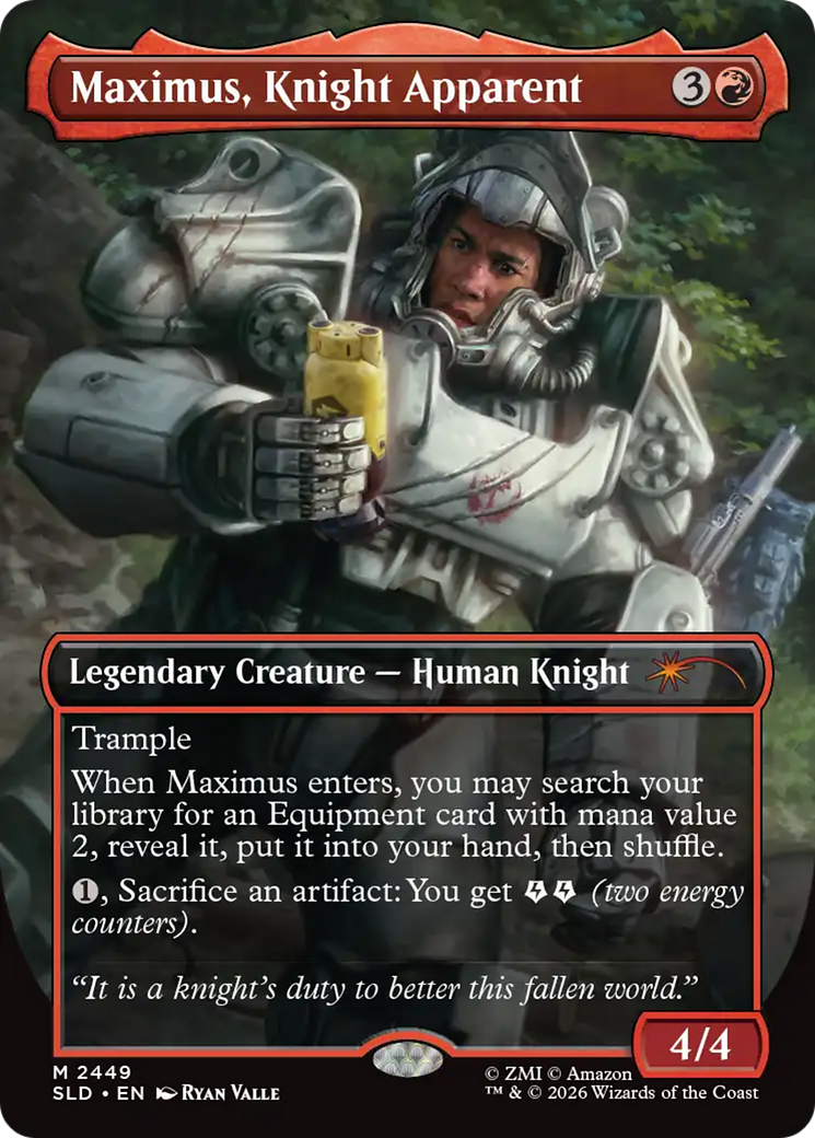Maximus, Knight Apparent [Secret Lair Drop Series] | Exor Games Dartmouth