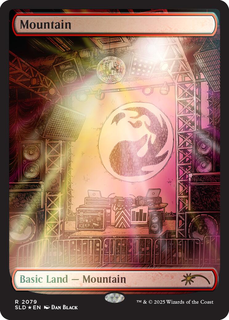 Mountain (2079) (Rainbow Foil) [Secret Lair Drop Series] | Exor Games Dartmouth