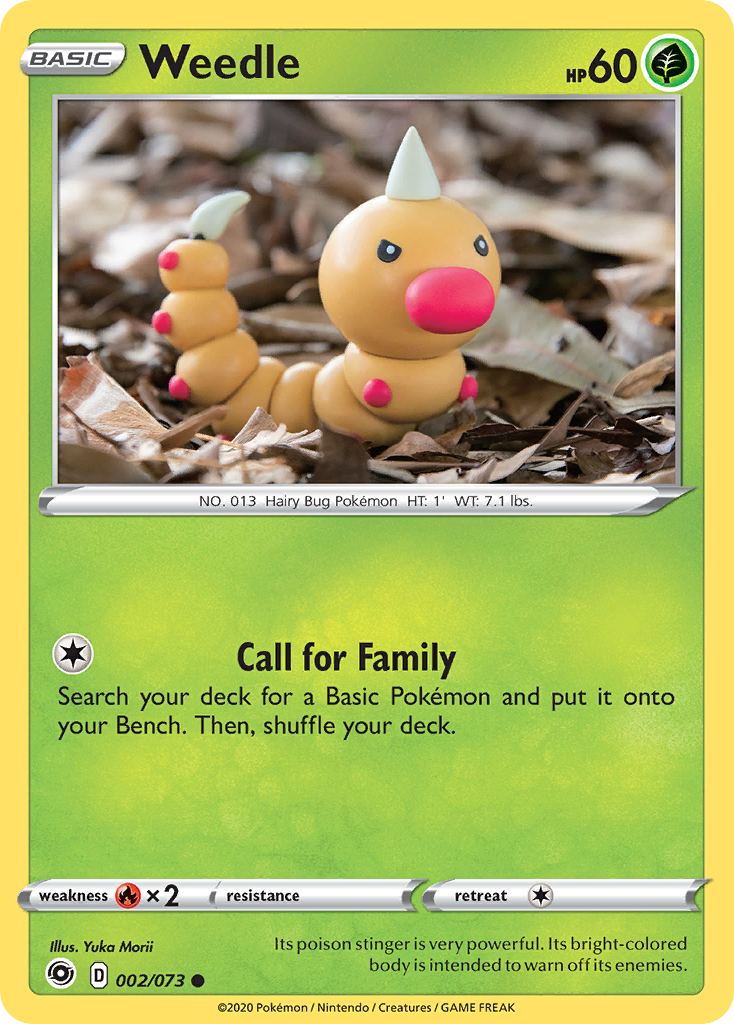 Weedle (002/073) [Sword & Shield: Champion's Path] | Exor Games Dartmouth