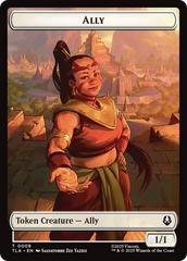 Ally (0008) // Soldier (0002) Double-Sided Token [Avatar: The Last Airbender Tokens] | Exor Games Dartmouth