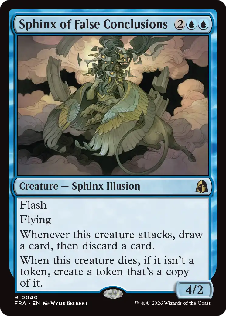 Sphinx of False Conclusions [Reality Fracture] | Exor Games Dartmouth