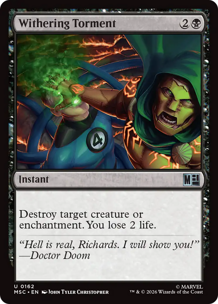 Withering Torment [Marvel Super Heroes Commander] | Exor Games Dartmouth