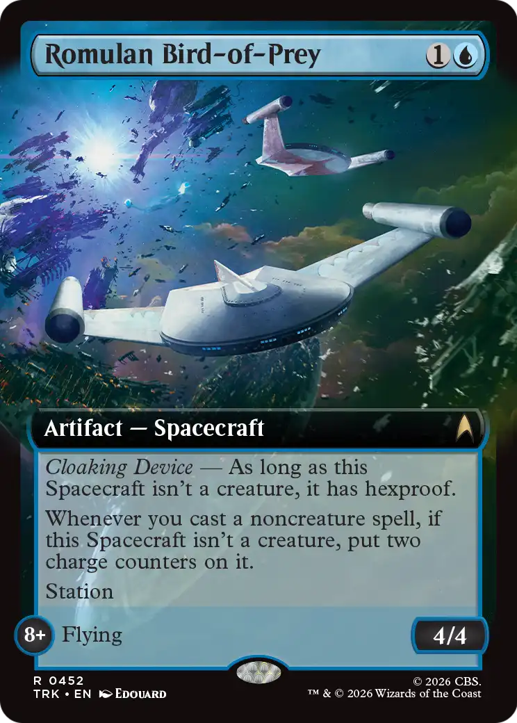 Romulan Bird-of-Prey (Extended Art) [Star Trek] | Exor Games Dartmouth