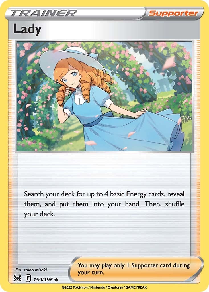 Lady (159/196) [Sword & Shield: Lost Origin] | Exor Games Dartmouth