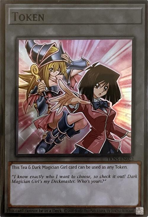 Token (Tea & Dark Magician Girl) [TKN5-EN022] Super Rare | Exor Games Dartmouth