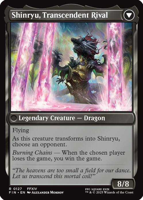 Zenos yae Galvus // Shinryu, Transcendent Rival [FINAL FANTASY] | Exor Games Dartmouth