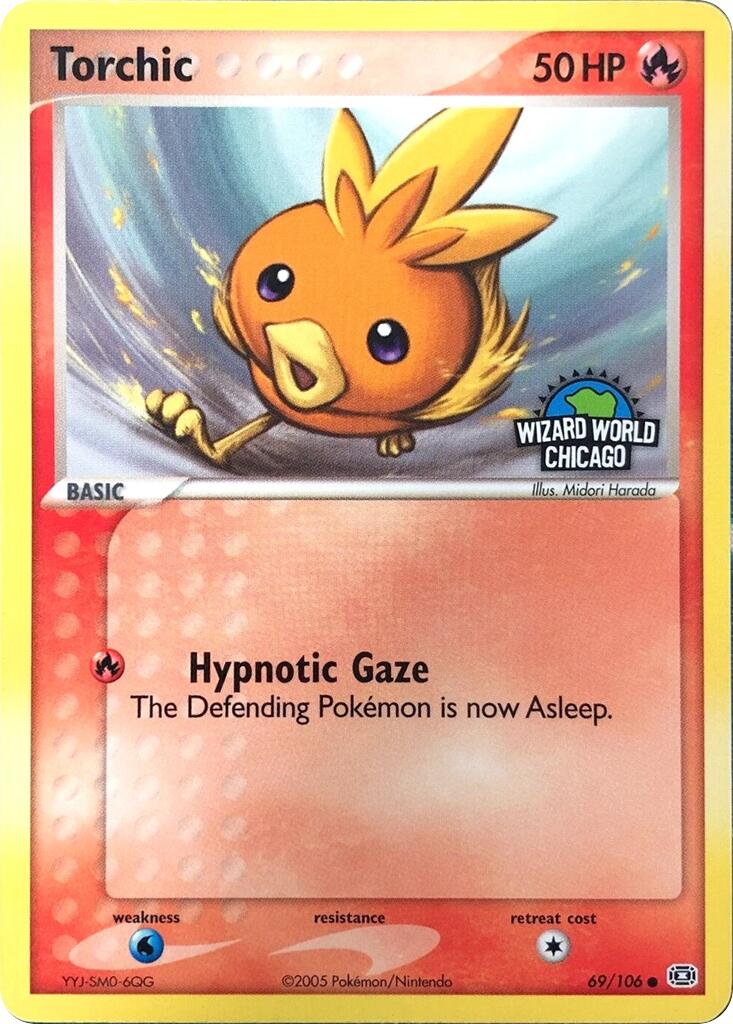 Torchic (69/106) (Wizard World Chicago) [Miscellaneous Cards] | Exor Games Dartmouth