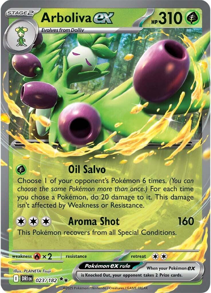 Arboliva ex (023/182) [Scarlet & Violet: Destined Rivals] | Exor Games Dartmouth