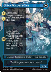 Jill, Shiva's Dominant // Shiva, Warden of Ice (Borderless) [FINAL FANTASY] | Exor Games Dartmouth