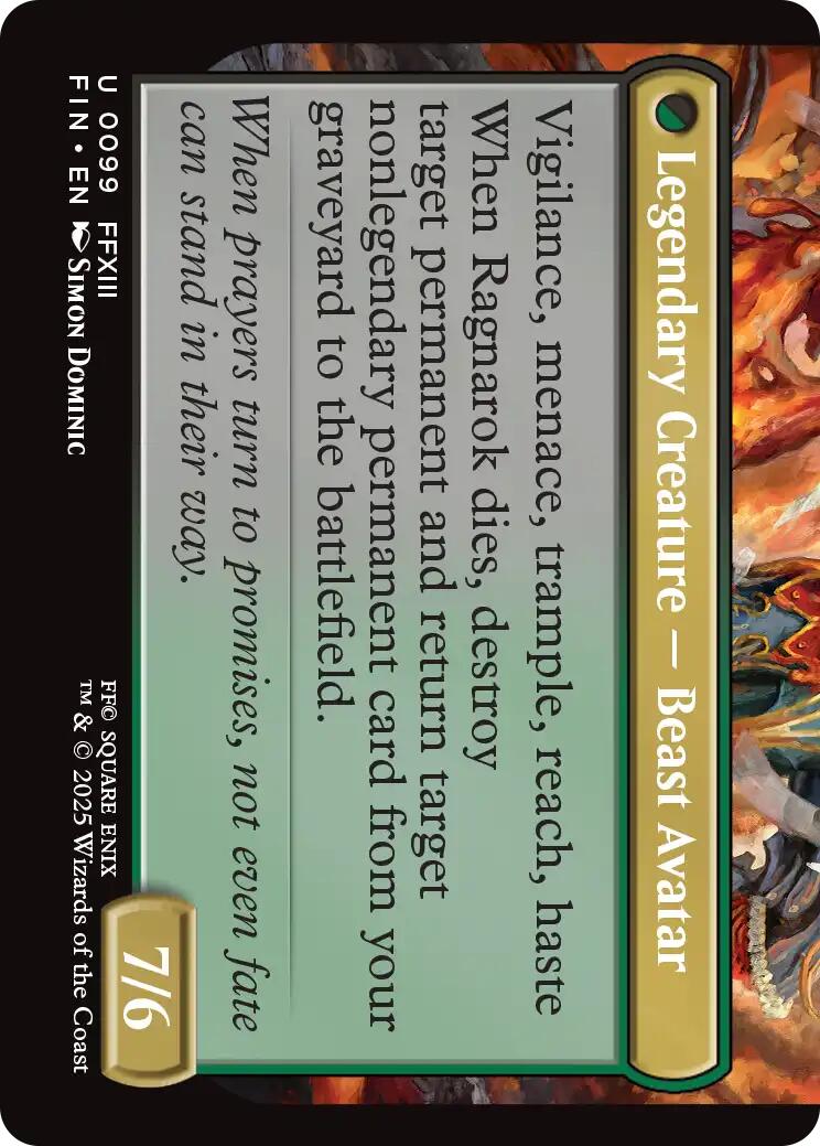 Fang, Fearless l'Cie [FINAL FANTASY] | Exor Games Dartmouth