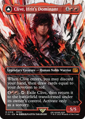 Clive, Ifrit's Dominant // Ifrit, Warden of Inferno (Borderless) (0318) [FINAL FANTASY] | Exor Games Dartmouth