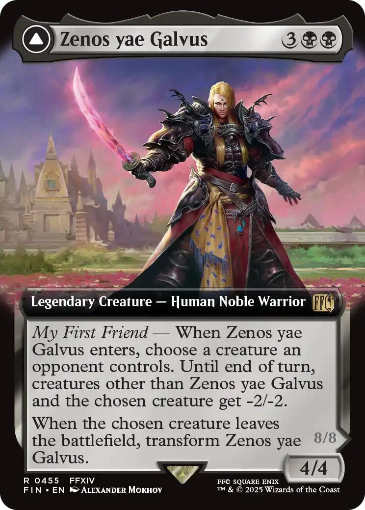 Zenos yae Galvus // Shinryu, Transcendent Rival (Extended Art) [FINAL FANTASY] | Exor Games Dartmouth