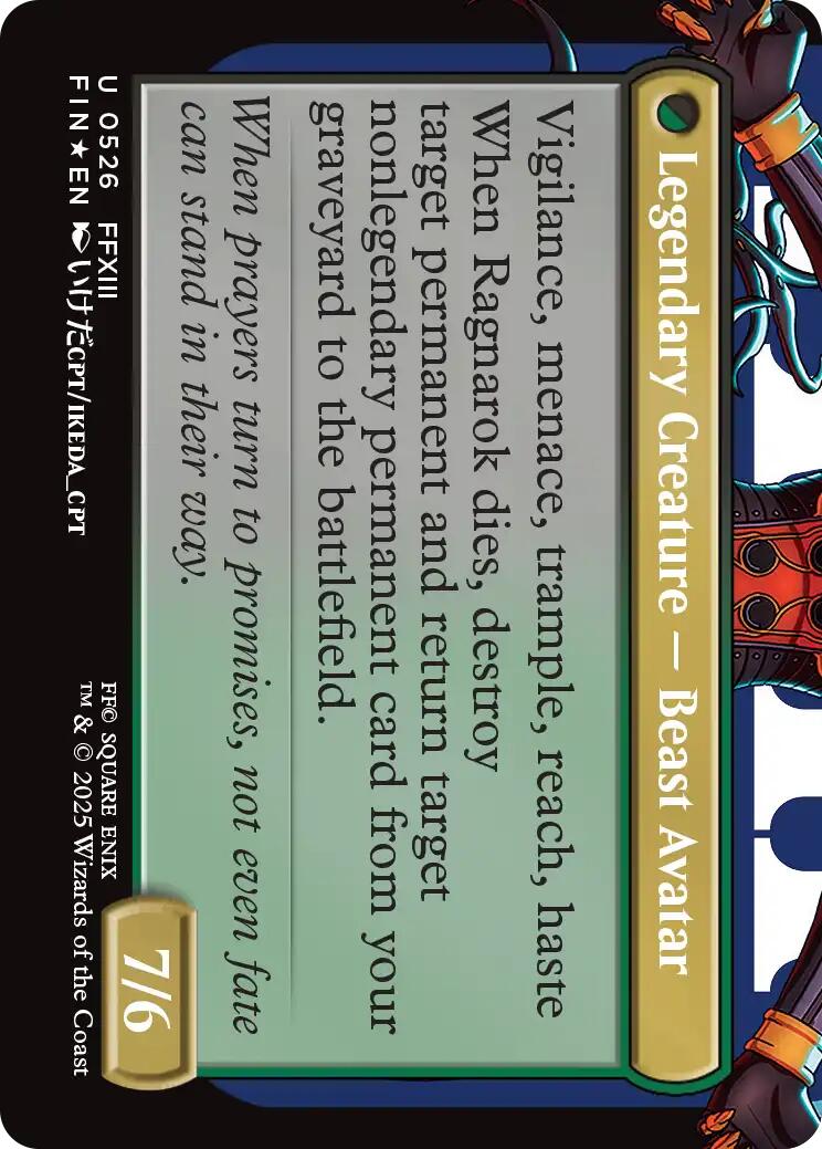 Fang, Fearless l'Cie (Borderless) (Surge Foil) [FINAL FANTASY] | Exor Games Dartmouth