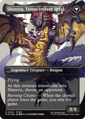 Zenos yae Galvus // Shinryu, Transcendent Rival (Borderless) (Surge Foil) [FINAL FANTASY] | Exor Games Dartmouth