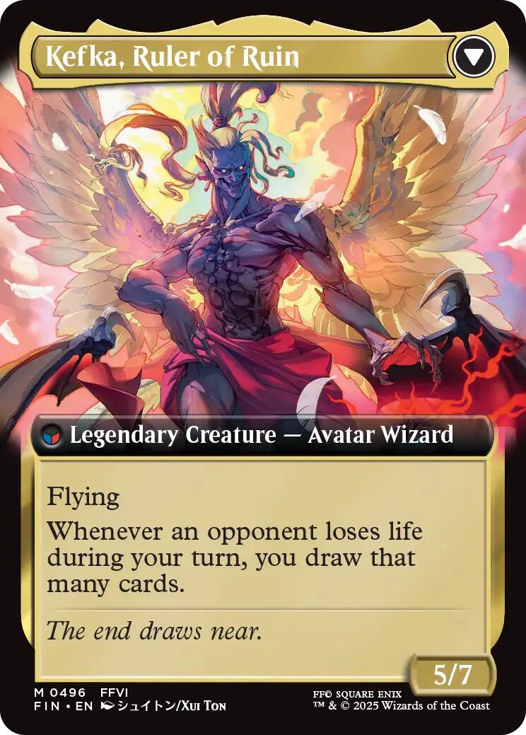 Kefka, Court Mage // Kefka, Ruler of Ruin (Extended Art) [FINAL FANTASY] | Exor Games Dartmouth