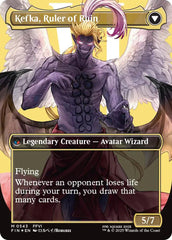 Kefka, Court Mage // Kefka, Ruler of Ruin (Borderless) (Surge Foil) [FINAL FANTASY] | Exor Games Dartmouth