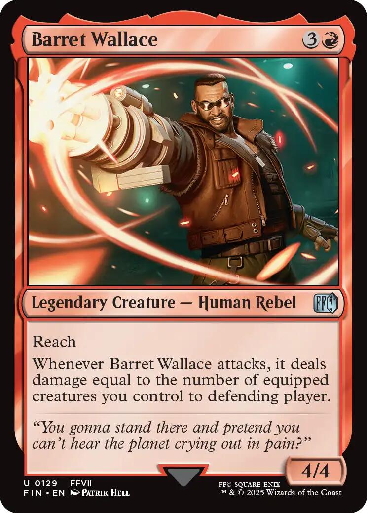 Barret Wallace [FINAL FANTASY] | Exor Games Dartmouth