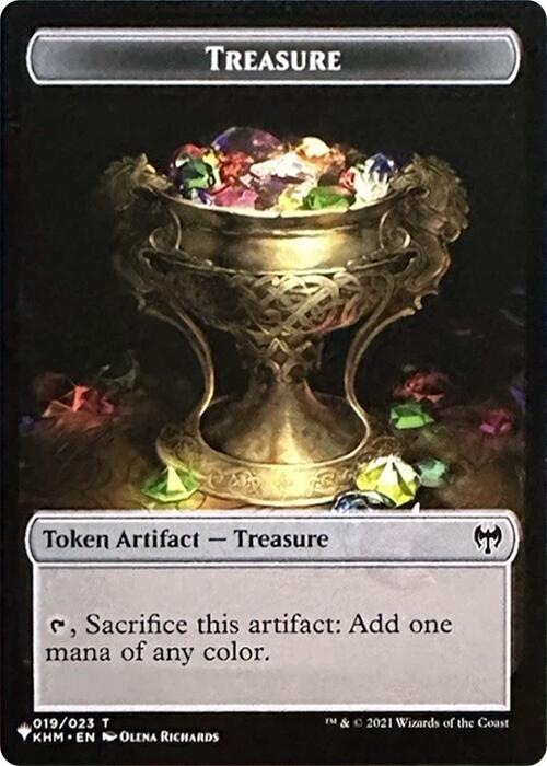 Treasure // Egg Double-Sided Token [Secret Lair Drop Series] | Exor Games Dartmouth
