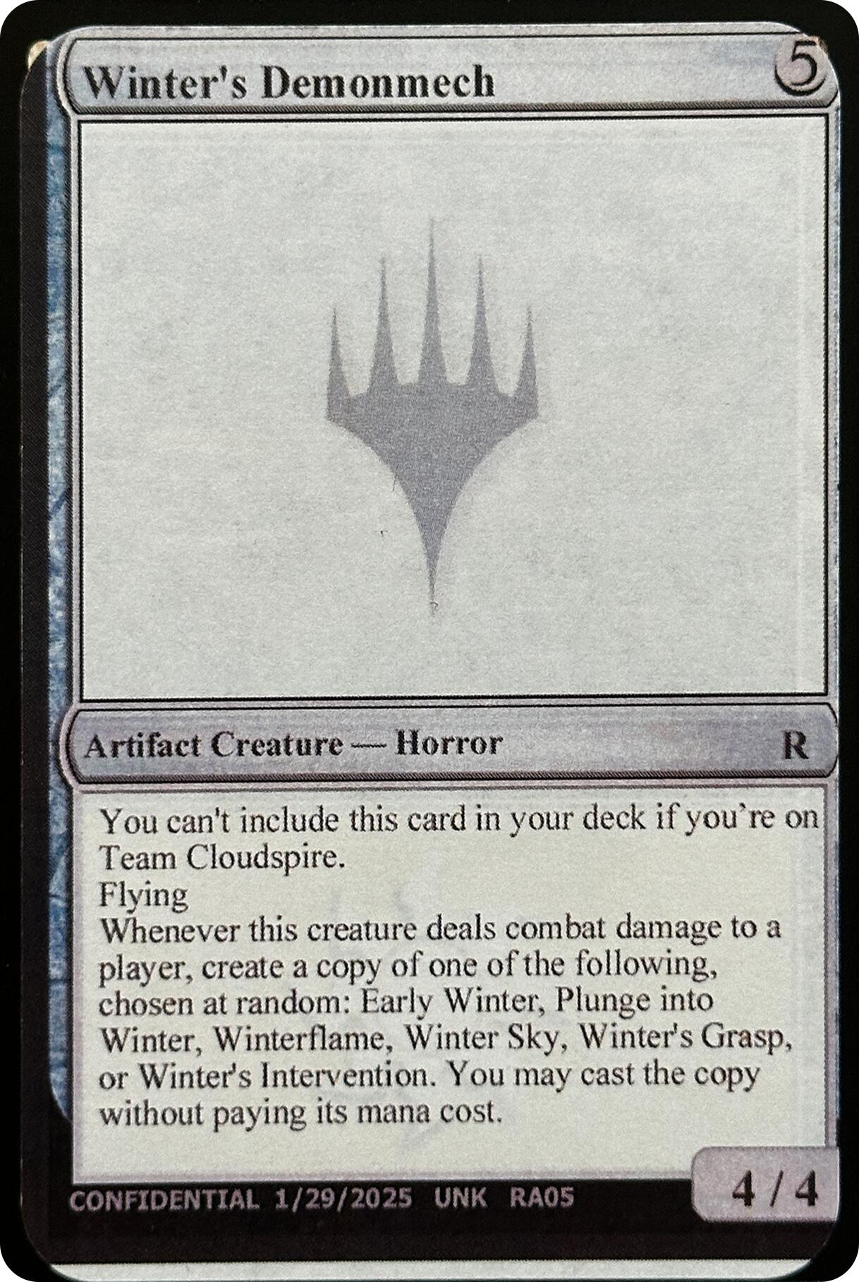 Winter's Demonmech [Unknown Event] | Exor Games Dartmouth
