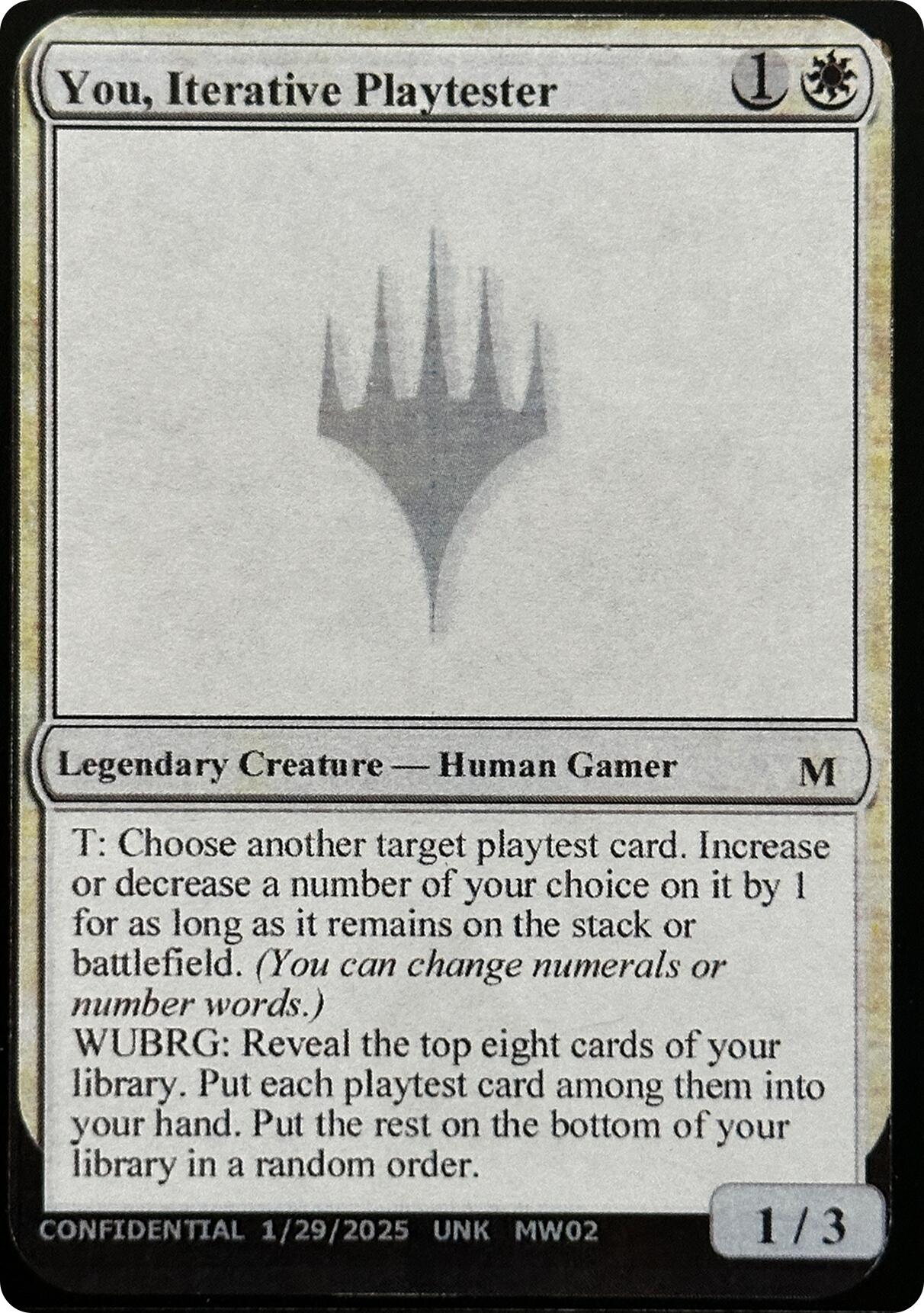 You, Iterative Playtester [Unknown Event] | Exor Games Dartmouth