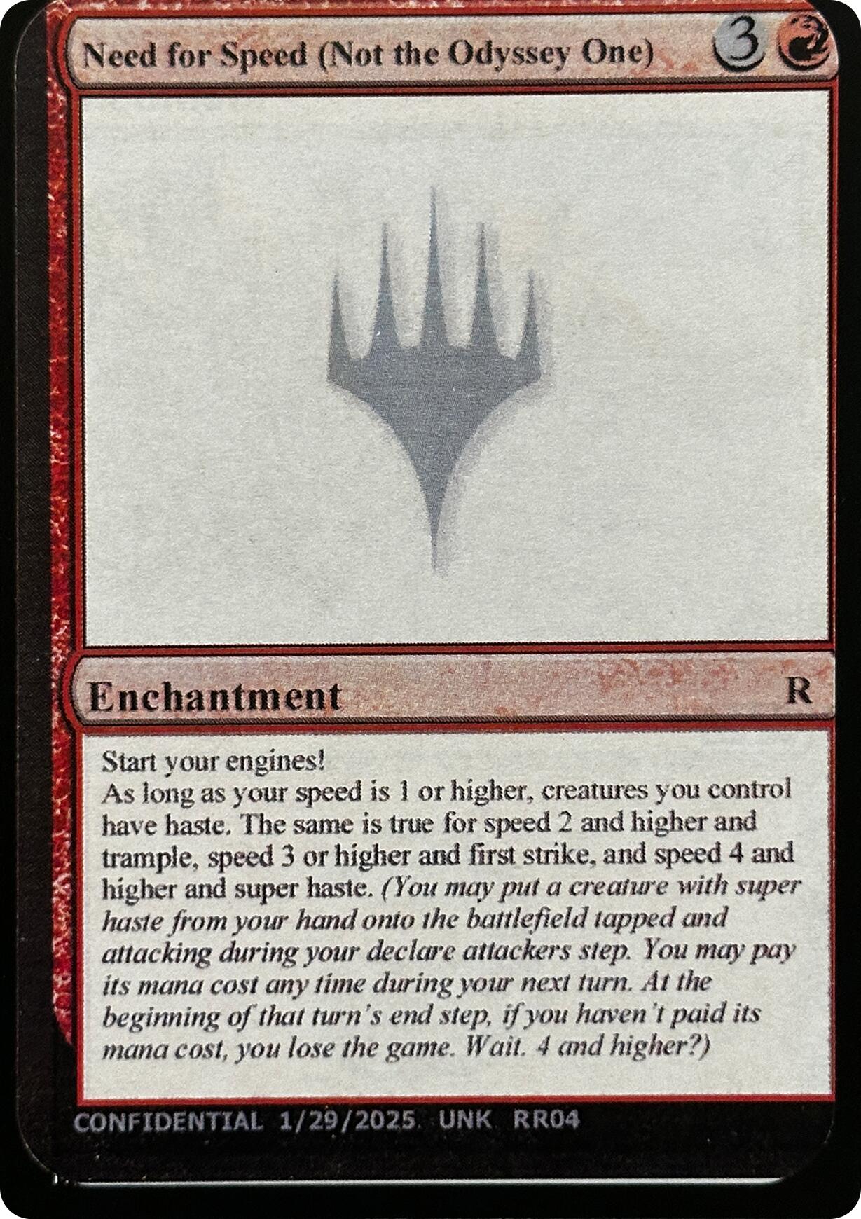 Need for Speed (Not the Odyssey One) [Unknown Event] | Exor Games Dartmouth