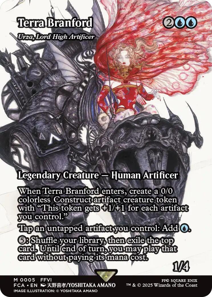 Terra Branford - Urza, Lord High Artificer (Showcase) [FINAL FANTASY : Through the Ages] | Exor Games Dartmouth