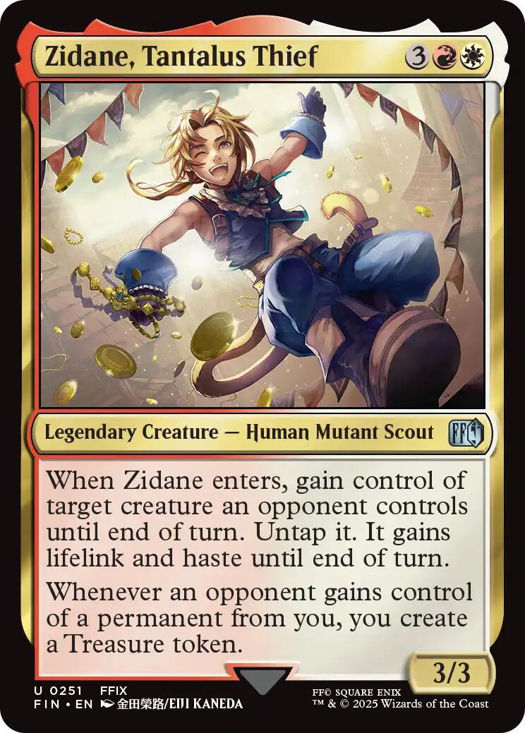 Zidane, Tantalus Thief [FINAL FANTASY] | Exor Games Dartmouth