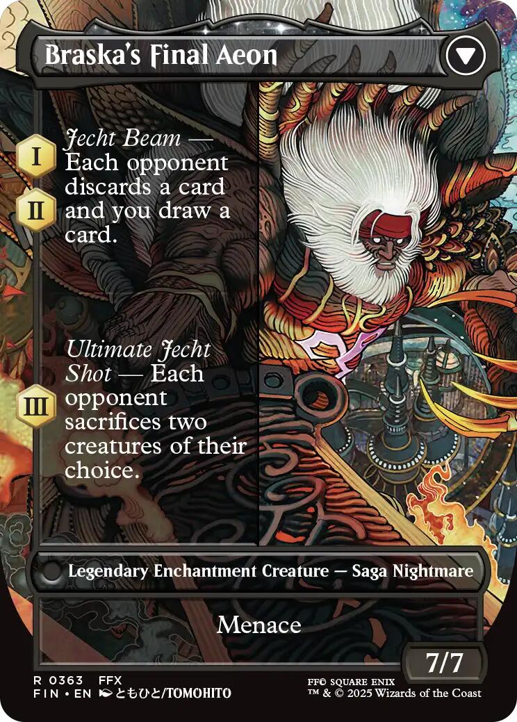 Jecht, Reluctant Guardian // Braska's Final Aeon (Borderless) [FINAL FANTASY] | Exor Games Dartmouth
