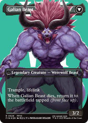 Vincent Valentine // Galian Beast (Borderless) (Surge Foil) [FINAL FANTASY] | Exor Games Dartmouth