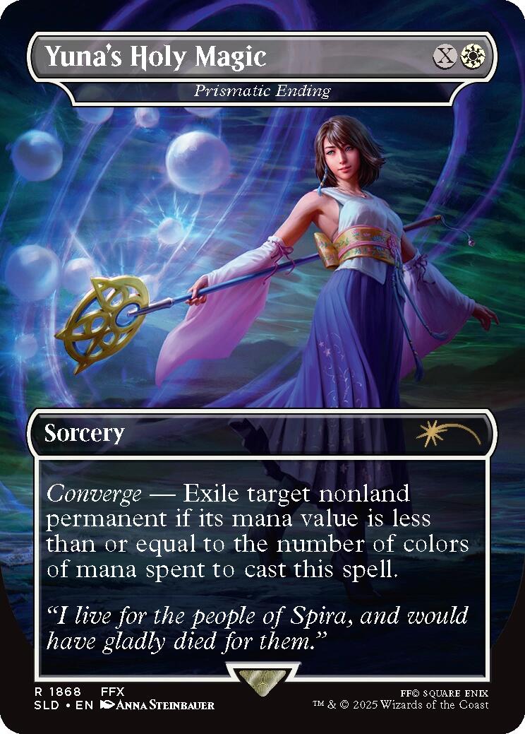 Yuna's Holy Magic - Prismatic Ending [Secret Lair Drop Series] | Exor Games Dartmouth