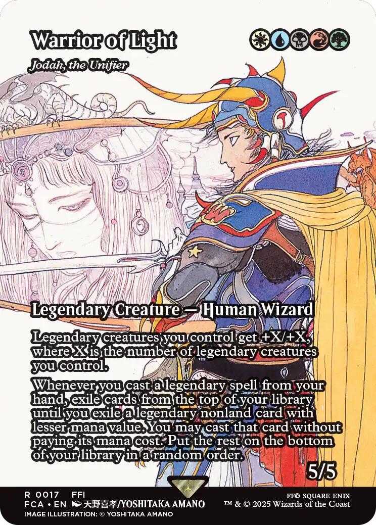 Warrior of Light - Jodah, the Unifier (Showcase) [FINAL FANTASY : Through the Ages] | Exor Games Dartmouth
