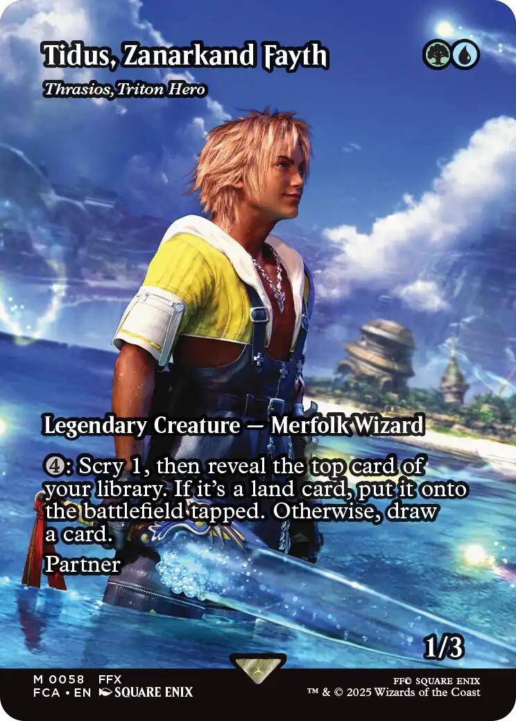 Tidus, Zanarkand Fayth - Thrasios, Triton Hero (Showcase) [FINAL FANTASY : Through the Ages] | Exor Games Dartmouth