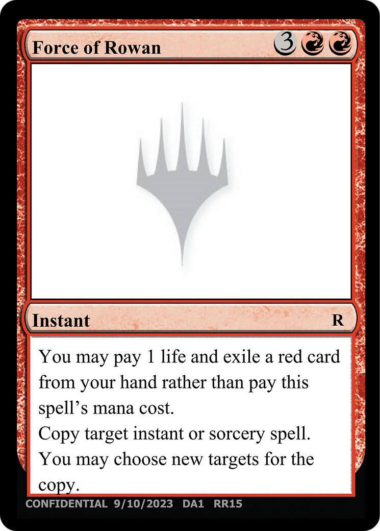 Force of Rowan [Unknown Event] | Exor Games Dartmouth