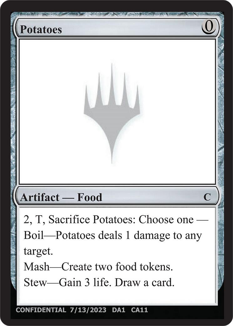 Potatoes [Mystery Booster] | Exor Games Dartmouth